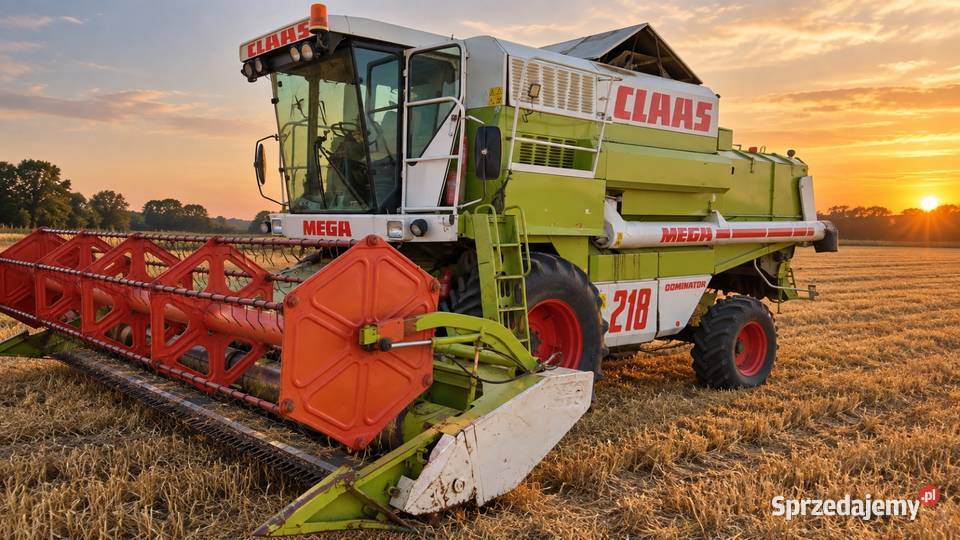Kombajn zbożowy Claas 218 Mega Bydgoszcz