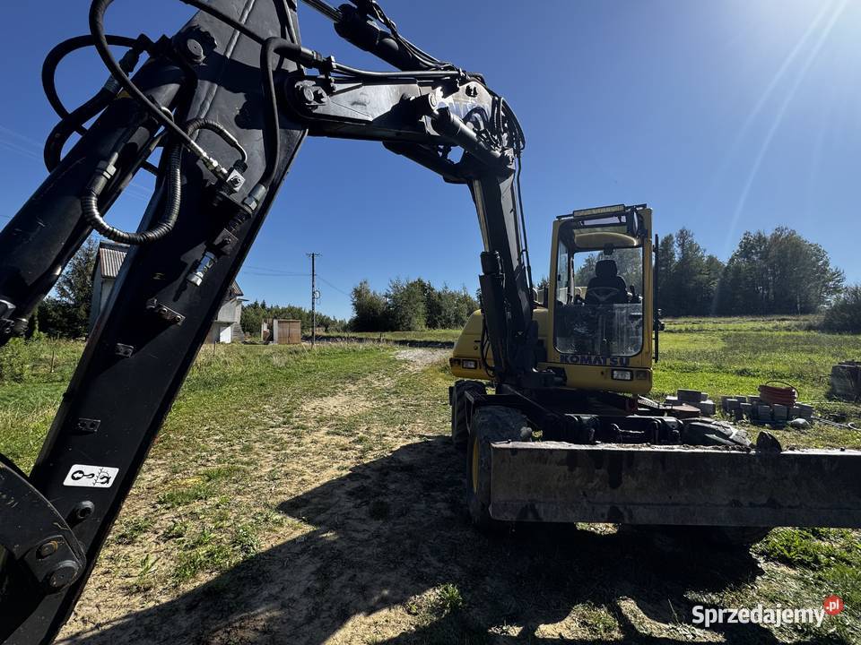 Koparka Komatsu PW110R małopolskie Nowy Sącz