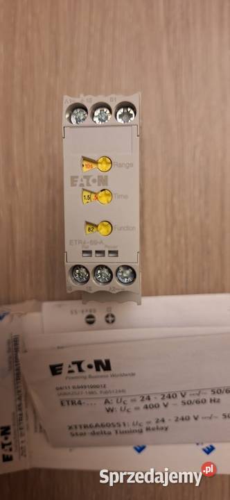 Sprzedam przekaźniki czasowe EATON typ ETR4 Łańcut