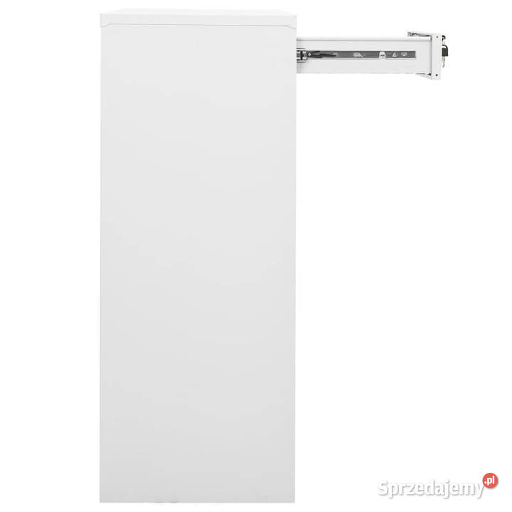 Szafka biurowa biała 90x40x102 stalowa WM336409 Warszawa
