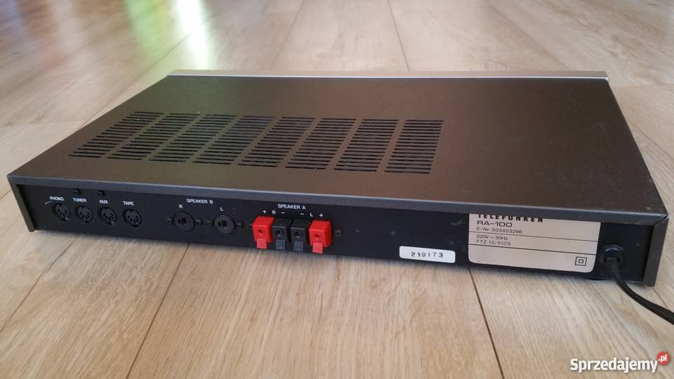 Telefunken RA 100 dolnośląskie Wałbrzych