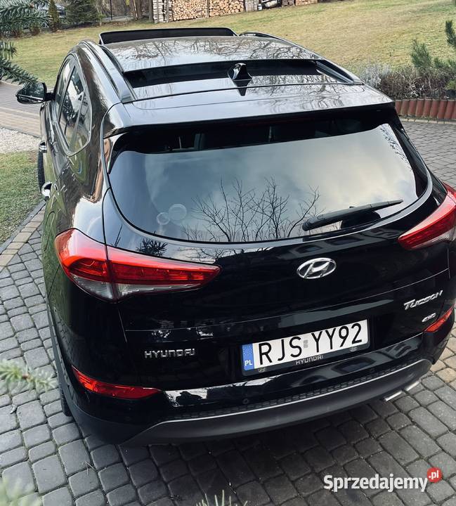 Hyundai Tucson Prawdziwa Full 20 4x4 jasna skóra kurtyny powietrzne Tucson Łężyny