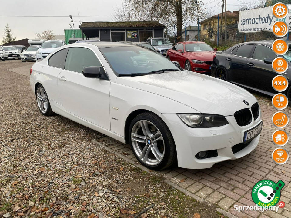BMW 328 Coupe 30i gaz moc 231 xdrive full pomorskie Gdańsk