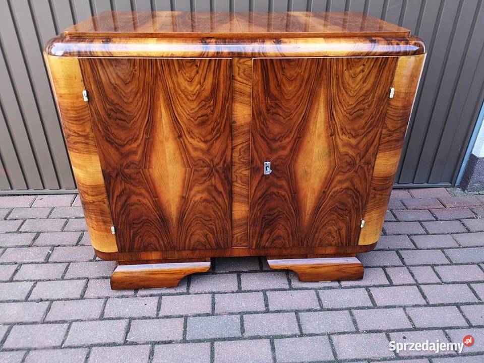 Komoda Pomocnik ARTDECO Orzech Stara Antyk wielkopolskie Swarzędz sprzedam
