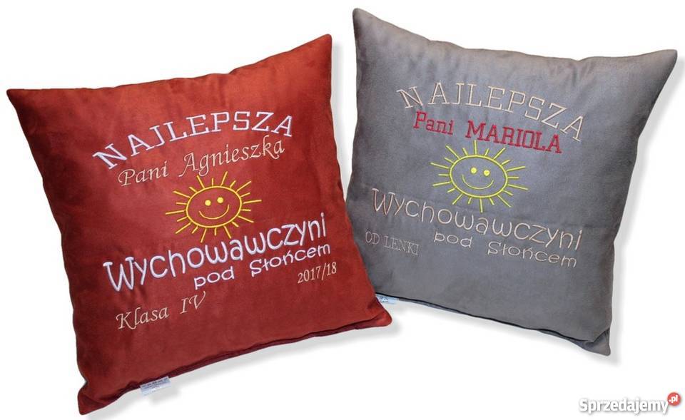 Poduszka Prezent Wychowawcy na Dzień Nauczyciela Grudziądz