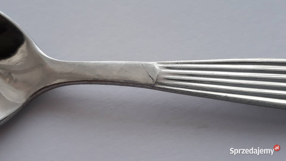 Łyżeczki do herbaty 2 PASECZKI PASKI Gerlach PRL Dąbrowa Górnicza