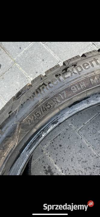 Opony zimowe 22545 R17 Samochodowe Siedlce