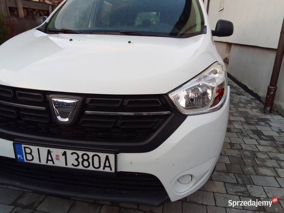 Dacia Lodgy 2020 nieuszkodzony Czarna Białostocka