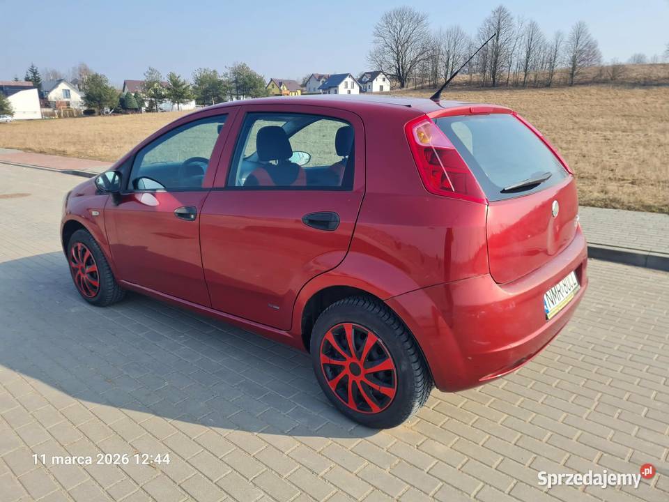 PUNTO ładne długie opłaty 2007r Grajewo sprzedam