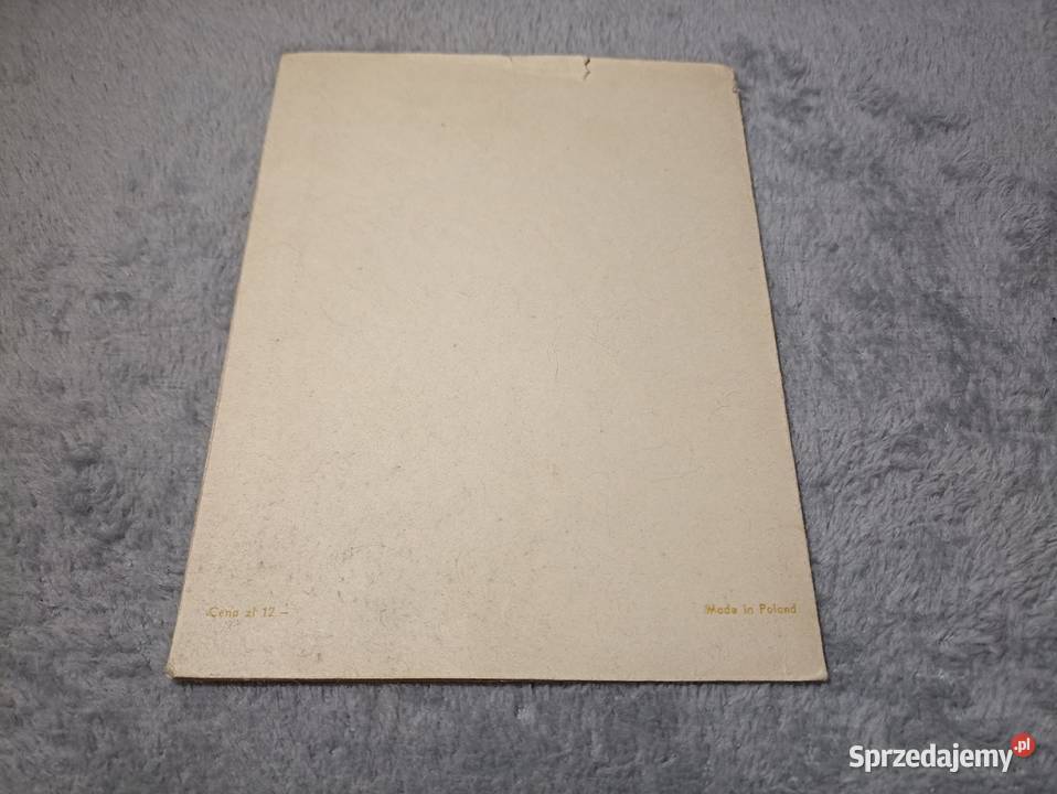 Pocztówka dźwiękowaPocztówka kartka dźwiękowa Kraków