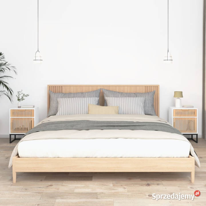 Szafki nocne 2 białe 40x30x555 WM352092 mazowieckie Warszawa