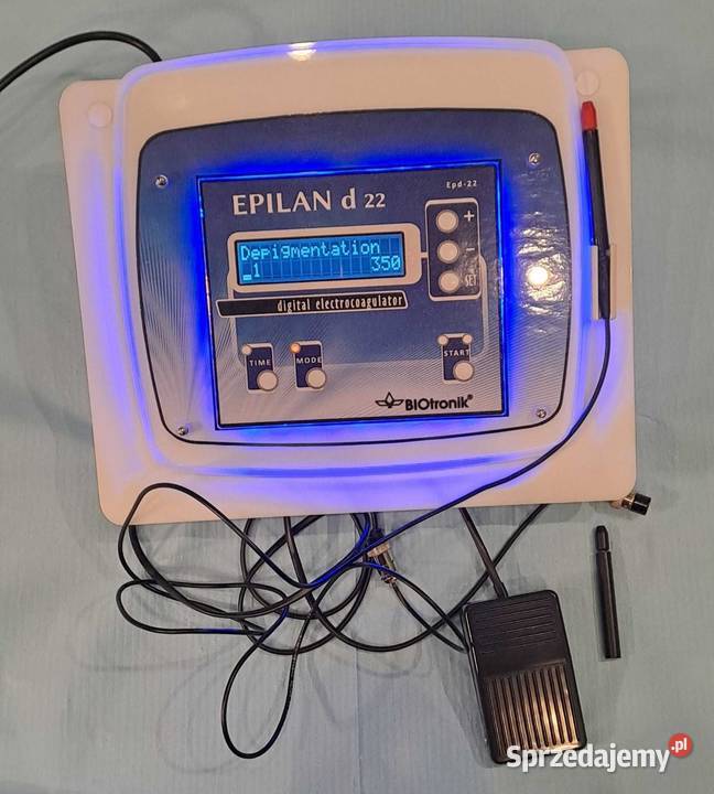 Biomak Epilan d22 aparat do termokoagulacji i małopolskie Kraków