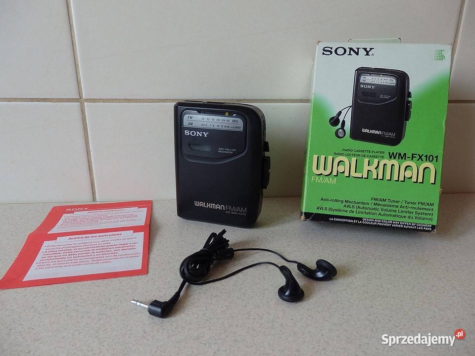 Kolekcjonerski SONY WM-FX101, Walkman z Radiem FM/AM