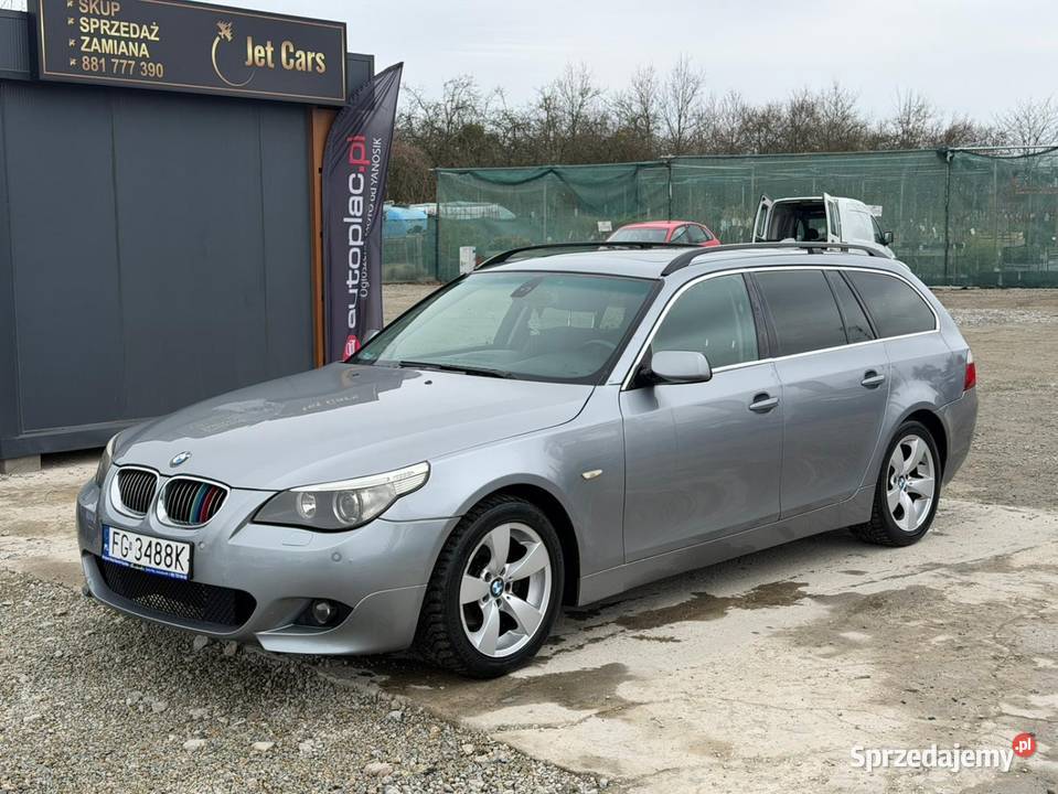 Bmw e61 25 Diesel M pakiet Automat Raty Navi nieuszkodzony BMW dolnośląskie
