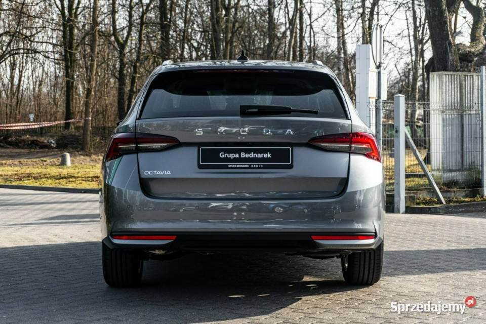 koda Octavia Combi Drive Selection 15 TSI mHEV szary Łódź
