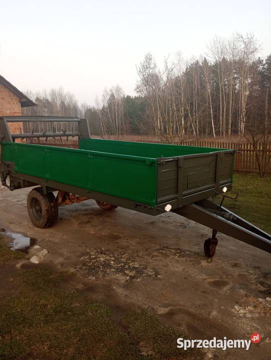 Rozrzutnik obornika jedno osiowy Zapole