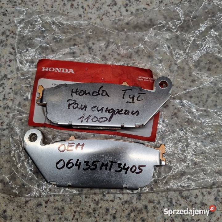 nowe klocki chamulcowe honda paneuropean st 1100 Brzeg