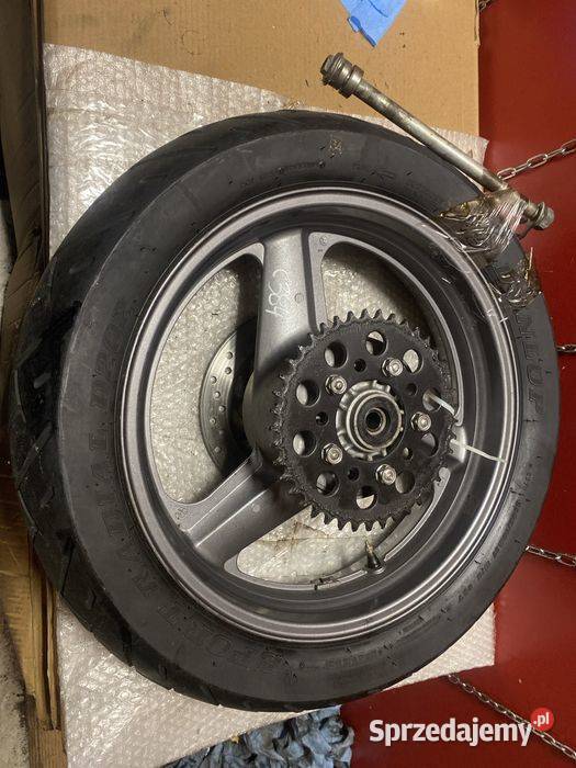 Honda CB 400 F tylne koło felga opona ośka