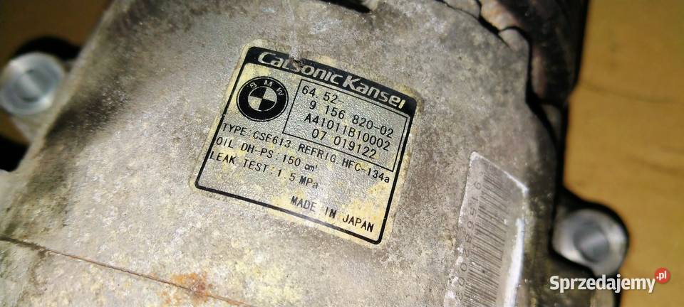 BMW 3 E90 20 B SPRĘŻARKA KLIMATYZACJI 915682002 Bielsko-Biała