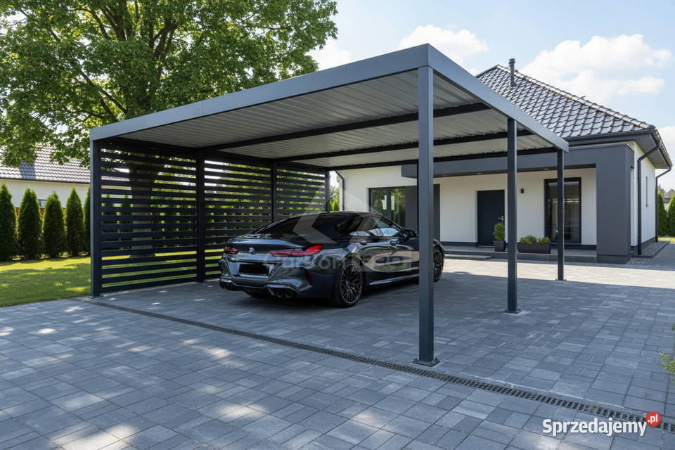 CarPort PREMIUM wiata samochodowa 6x5 dodatkowa Kętrzyn