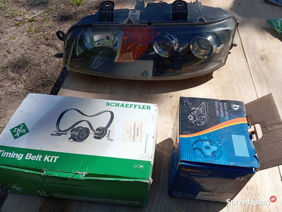 Punto 12 16V 80 rozrząd lampa lewa i łożysko Wronki