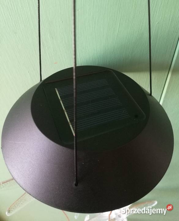 Dzwonki solarne LED wietrzne ważki Moskorzew
