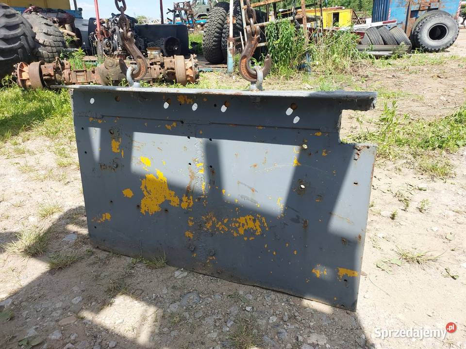 Płyta pod pług śnieżny pługopiaskarki Łazy