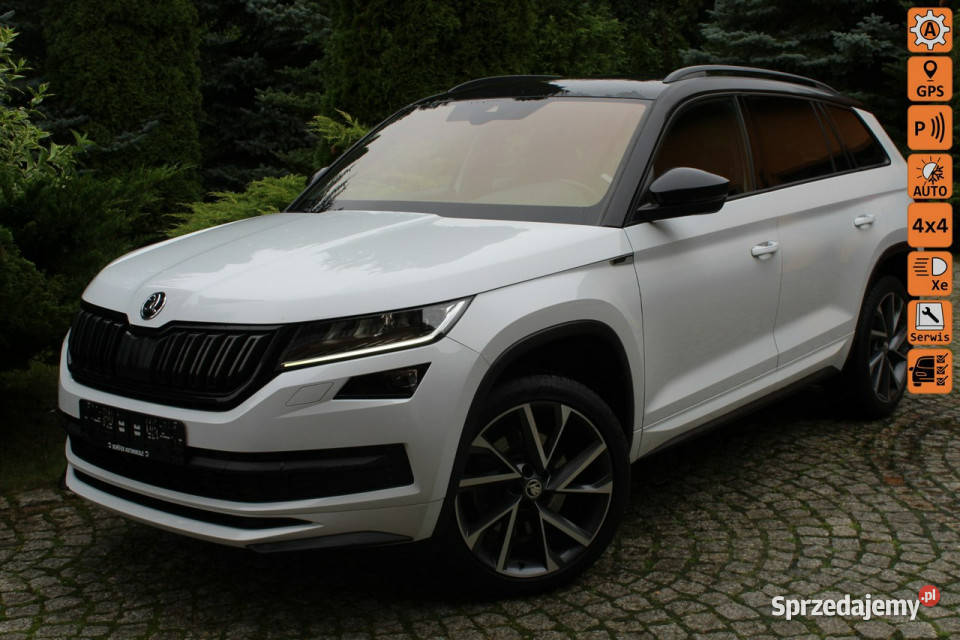 koda Kodiaq Sportline 20 TDI 190 DSG 4x4 diesel Lubań