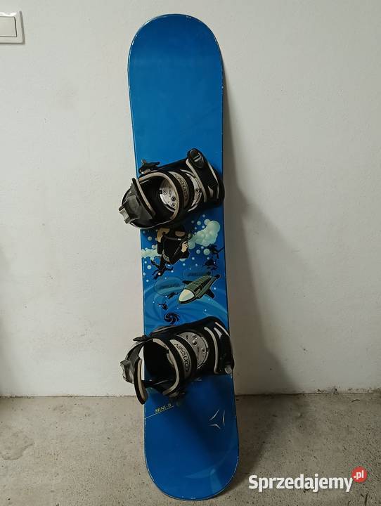 Deska snowboardowa 130 z wiązaniami Pleśna