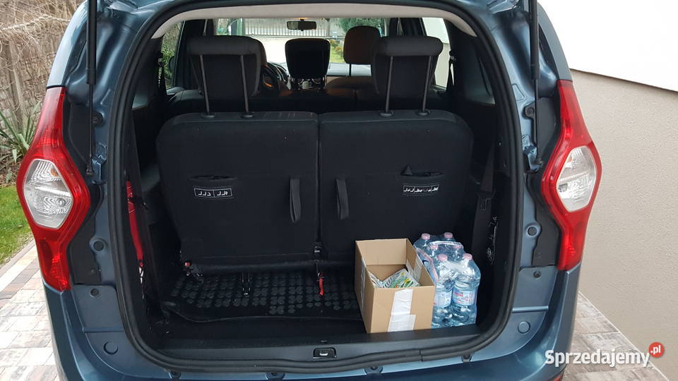 Dacia Lodgy 16 LPG7 osSALON POLSKA nieuszkodzony Sieradz sprzedam