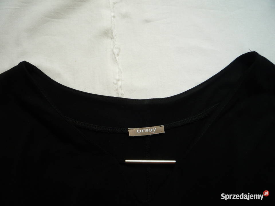 Orsay 40L 42XL Czarna bluzka nietoperz Szczecin