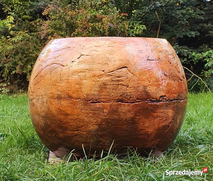 Ceramiczna donica ogrodowa śr 40 mrozoodporna Pozostałe Jelenia Góra