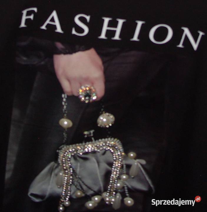 TSHIRT cyrkonie perełki r SM QUMRU Rawicz