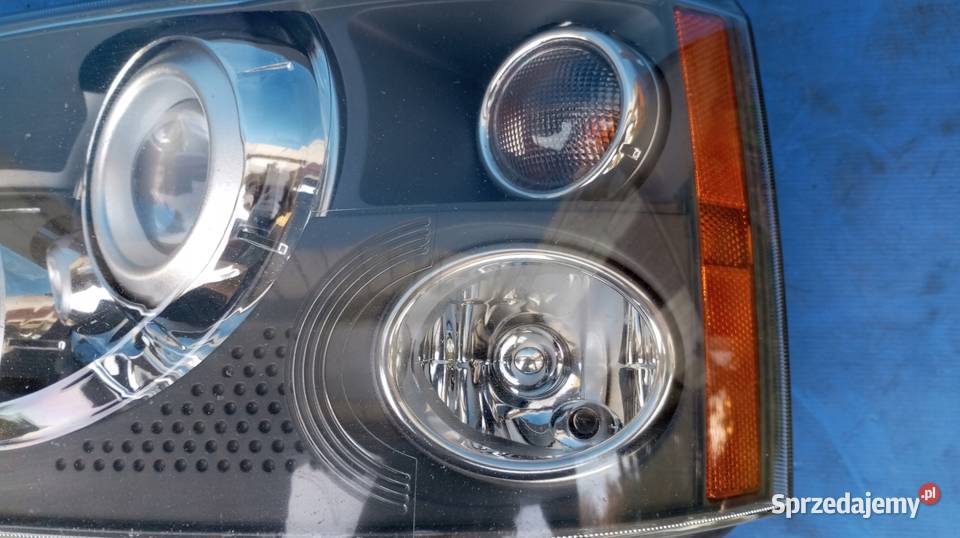 LAMPA REFLEKTOR LEWY PRZÓD EU XENON RANGE ROVER wielkopolskie Nowy Tomyśl