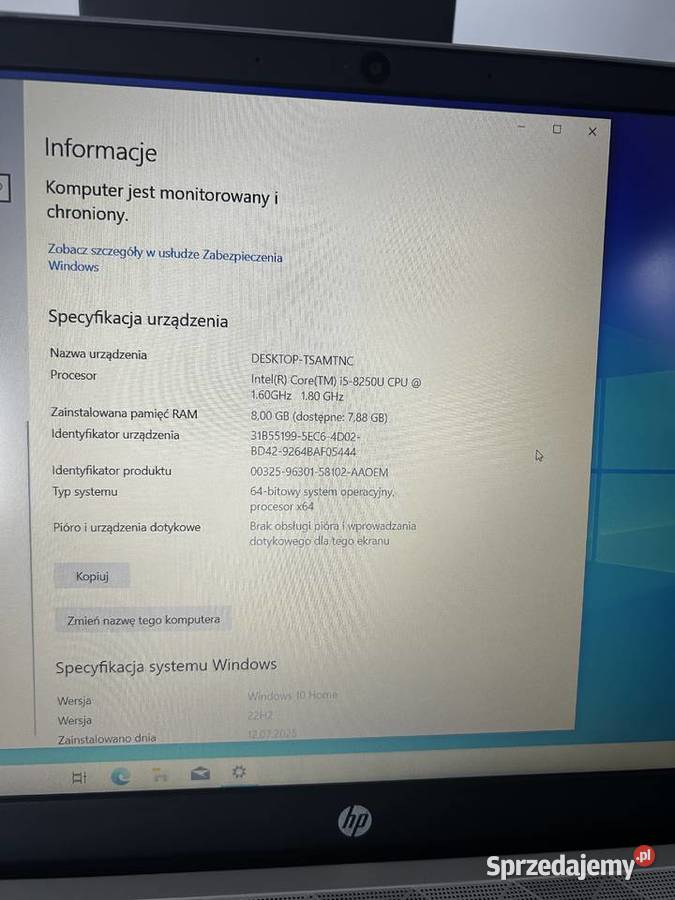 Laptop HP pavilion lubelskie Lubartów
