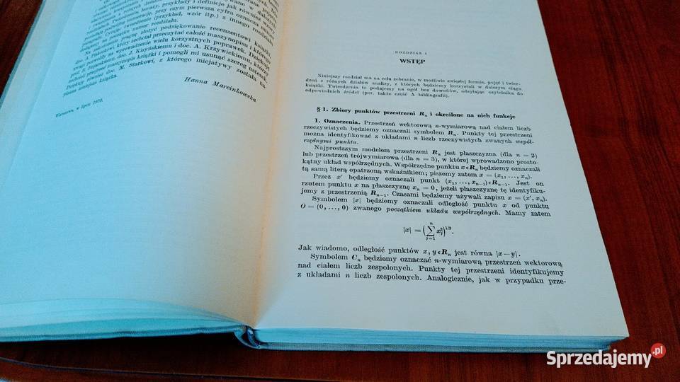 Wstęp do teorii równań różniczkowych cząstkowych Gdańsk sprzedam