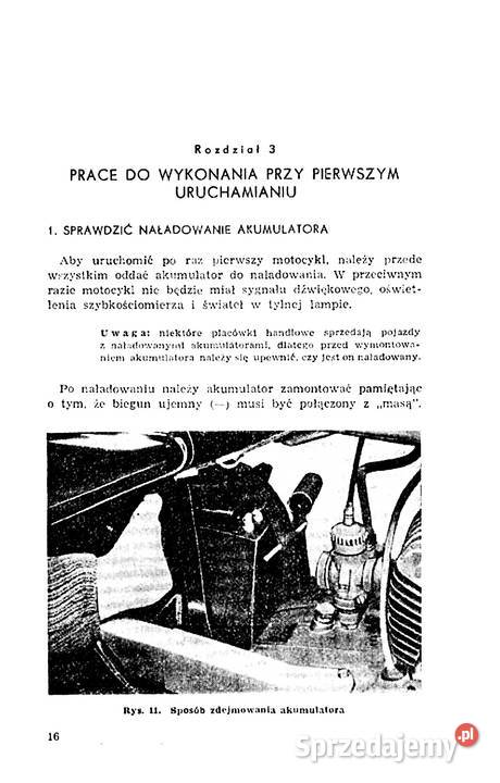 Instrukcja obsługi WSK M06 z 1964 sprzedam