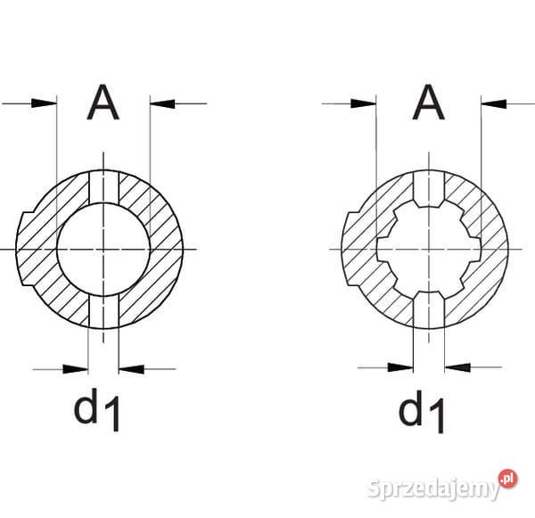 Widłak z piastą na kołek sprężysty 40 mm Kamionna sprzedam