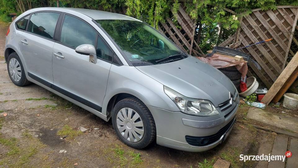 Citroen c4 16hdi srebrny