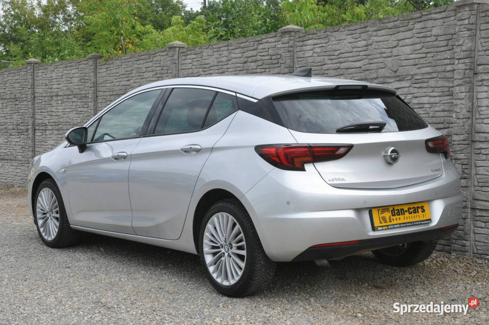Opel Astra 14 Turbo 125 LED Navi Radar Asystent Dąbrowa Górnicza sprzedam