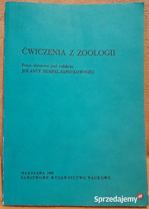 Ćwiczenia z zoologii J HempelZawitkowska Warszawa