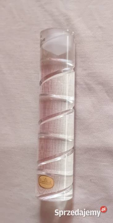 Świecznik kryształowy Rosenthal Sygnowany Koźminek