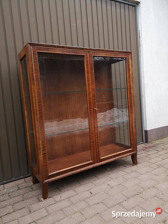 Witryna Serwantka Biblioteka ARTDECO Orzech sprzedam