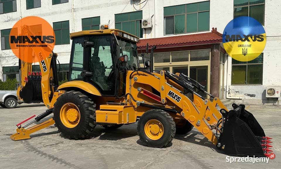 NOWY MAXUS 3CX 93kW CUMMINS Koparko Ładowarka Rok produkcji 2025 zachodniopomorskie Szczecin