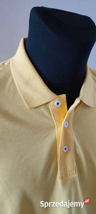Żółta koszulka polo Moncler w rozmiarze XL Warszawa sprzedam