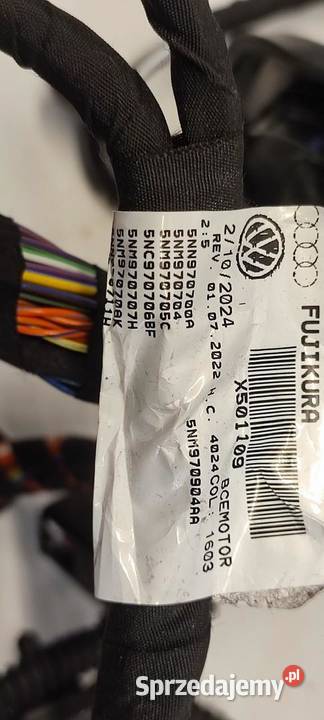 TIGUAN II ALLSPACE WIĄZKA KOMORY SILNIKA 15 TSI