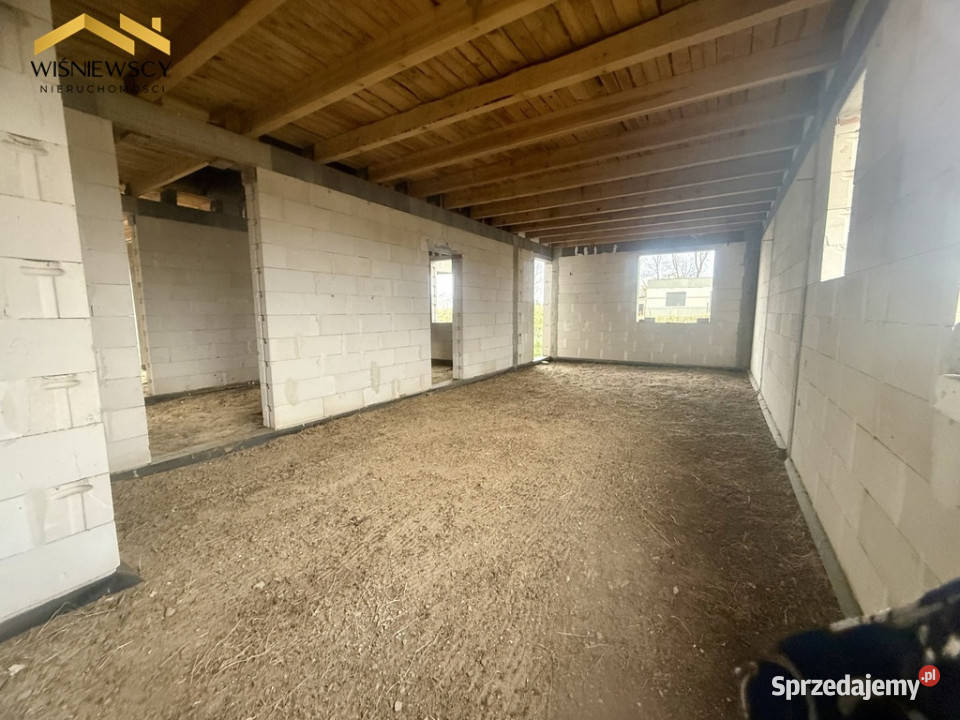 Dom wolnostojacystan surowy otwartyKończewice Kończewice