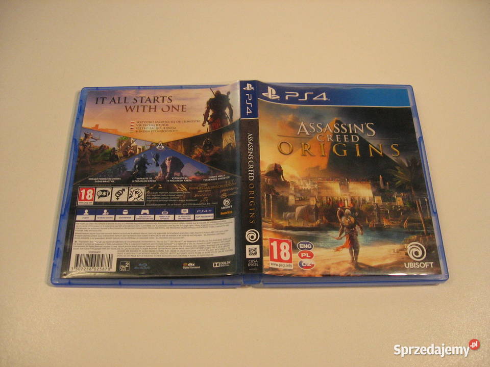 Assassins Creed Origins GRA 4 Opole 0911 Gry na konsole sprzedam