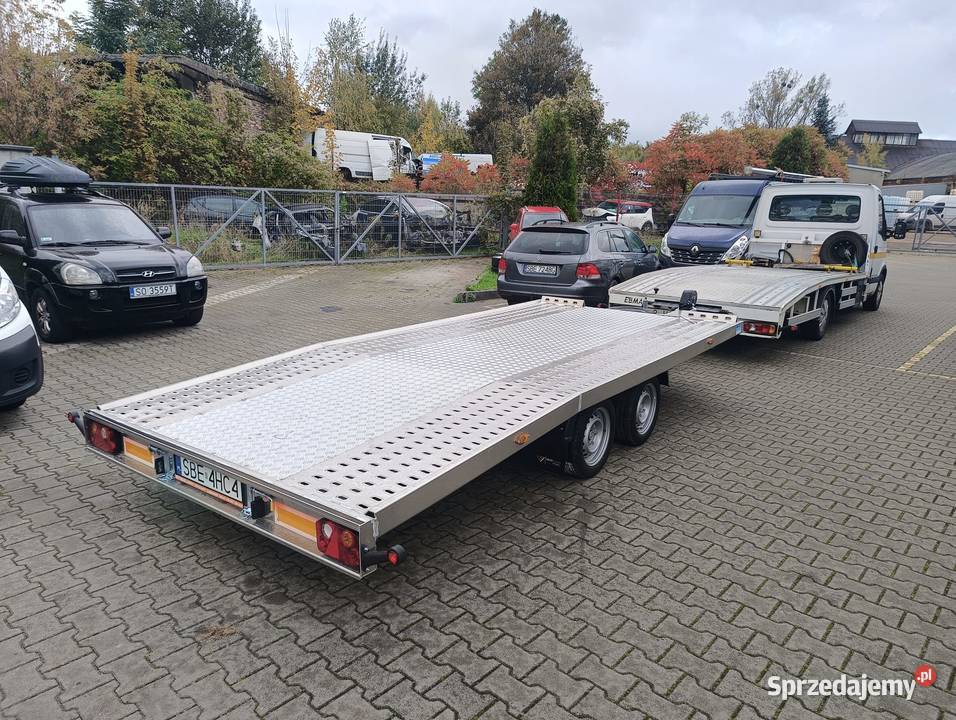 Przyczepa laweta JUPITER DMC 2700 Masa własna Będzin sprzedam