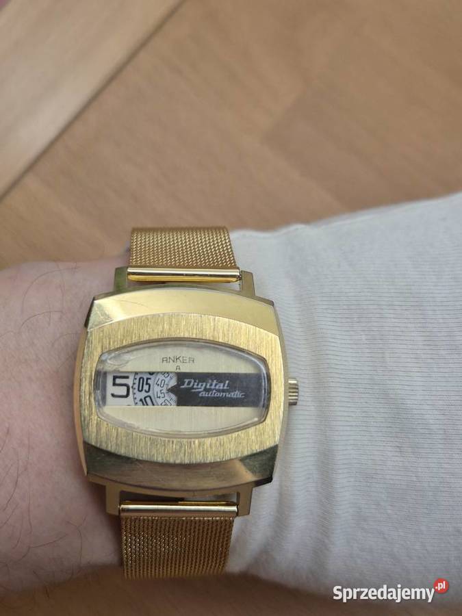 Rzadki unikalny zegarek Anker A Digital automat Chorzów